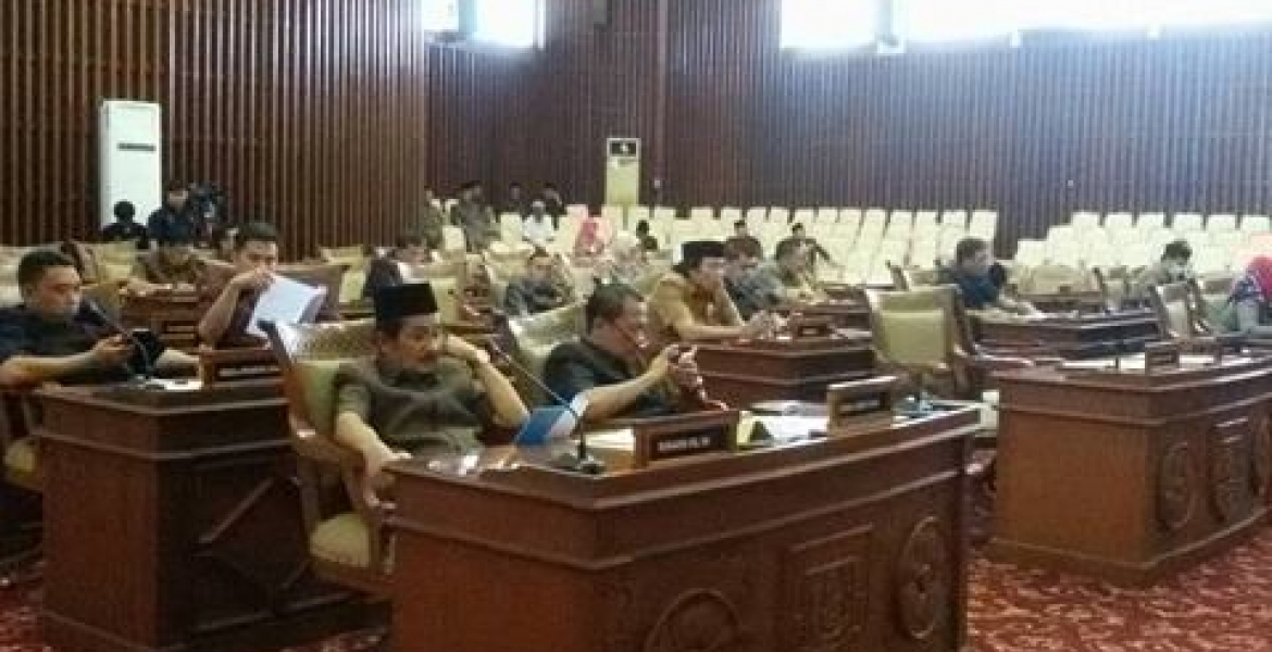 Rapat paripurna DPRD Provinsi Bengkulu