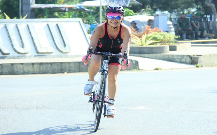 Salah Satu Para Peserta saat melintas di salah satu ruas jalan Kota Bengkulu