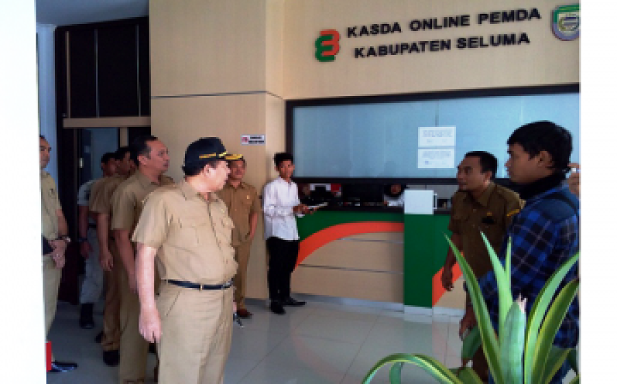 Sekda sidak pegawai dilingkungan pemkab Seluma