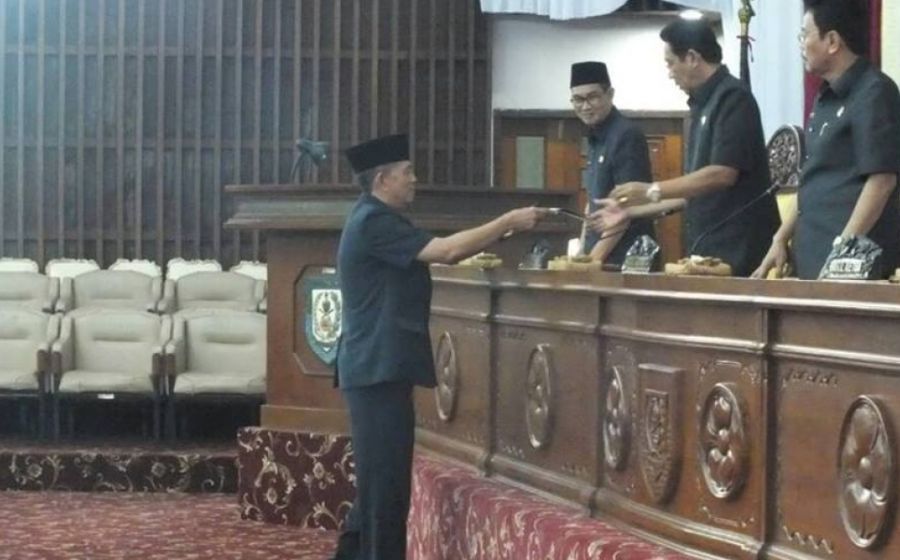 Rapat paripurna DPRD Provinsi Bengkulu