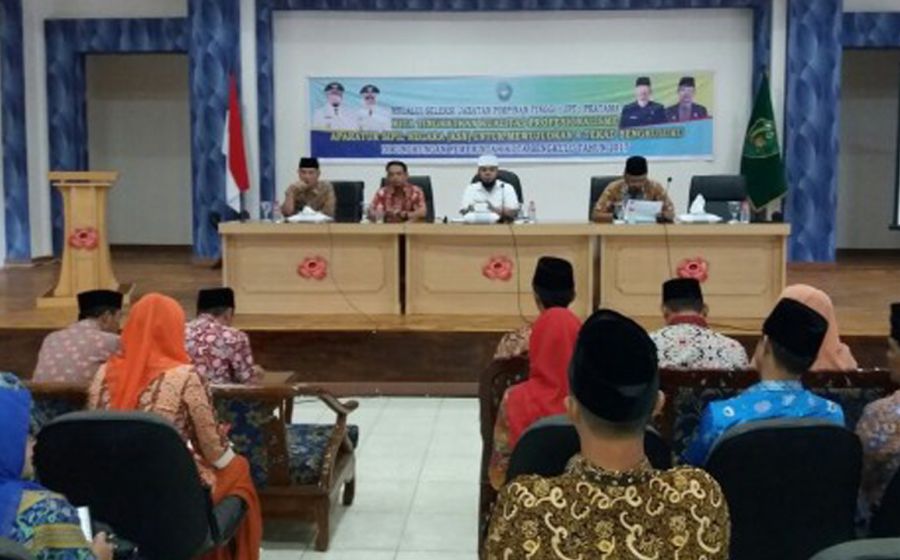 Rapat koordinasi program Bengkulu BISA (Bersih, Indah, Sejuk, Aman) di Aula Gunung Bungkuk