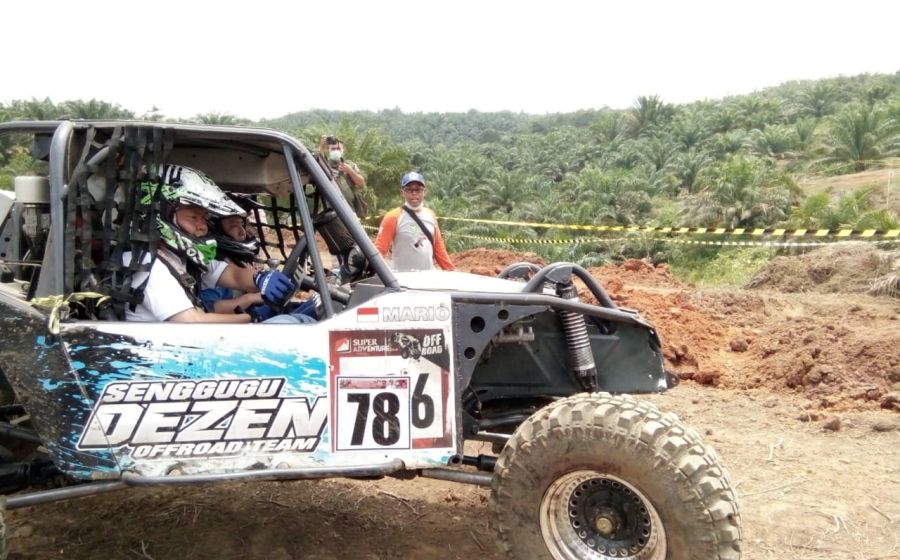 Gubernur Bengkulu Rohidin Mersyah Jajal Sirkuit Offroad 